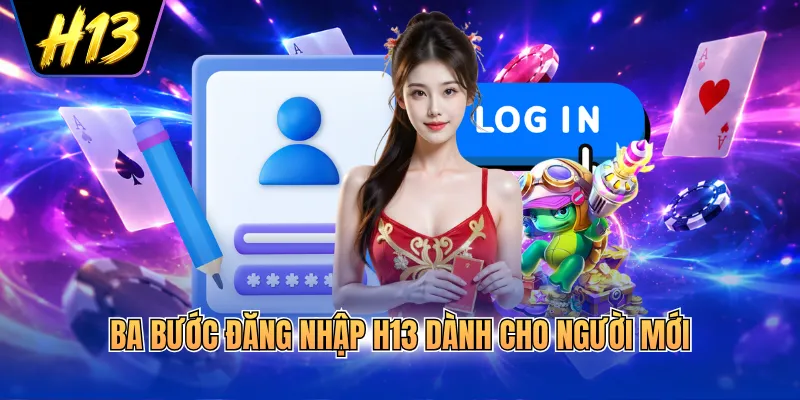 Ba bước đăng nhập H13 dành cho người mới
