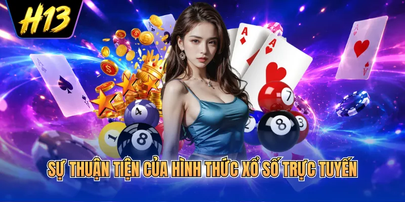Sự thuận tiện của hình thức xổ số trực tuyến